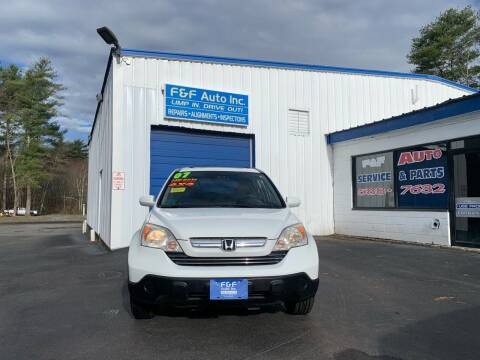 2007 Honda CR-V for sale at F&F Auto Inc. in West Bridgewater MA