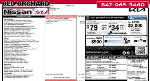 2022 Kia Sorento Plug-In Hybrid SX