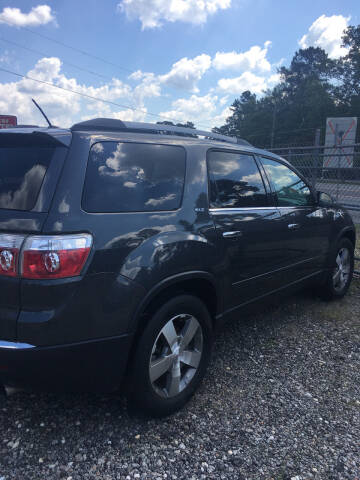2011 GMC Acadia for sale at MOORE'S AUTOS LLC in Florence SC