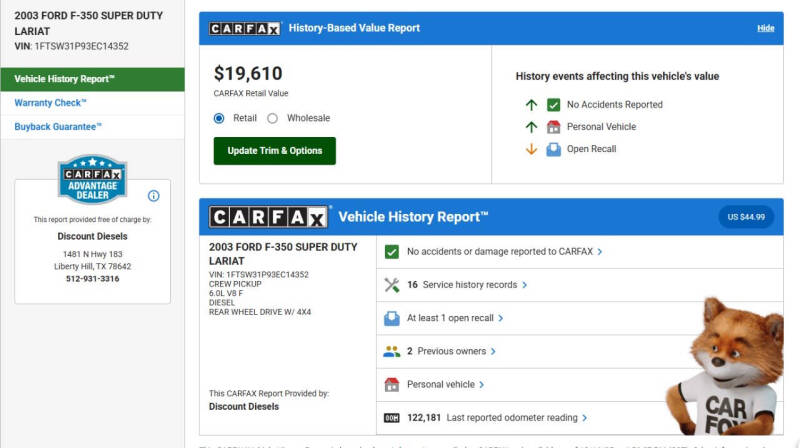 2003 Ford F-350 Super Duty Lariat