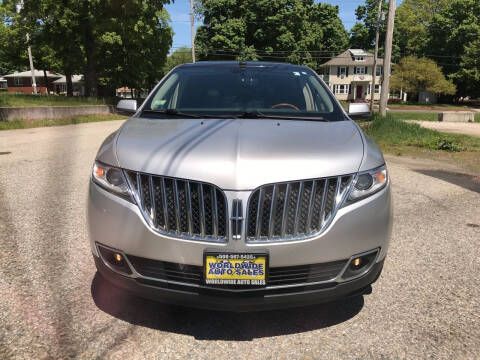 2013 Lincoln MKX for sale at Worldwide Auto Sales in Fall River MA
