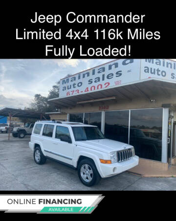 2007 Jeep Commander for sale at Mainland Auto Sales Inc in Daytona Beach FL