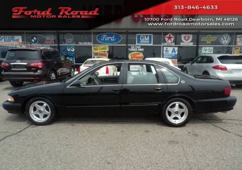 1996 Chevrolet Impala for sale at Ford Road Motor Sales in Dearborn MI