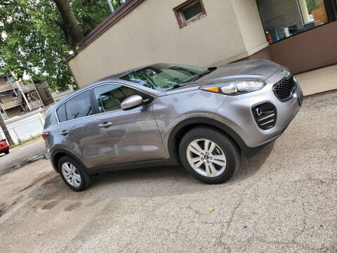 2017 Kia Sportage for sale at ECONOMY AUTO MART in Chicago IL