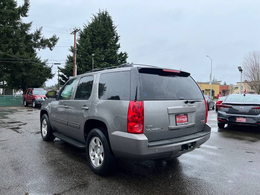 2009 GMC Yukon for sale at PLATINUM AUTO SALES INC in Lacey, WA