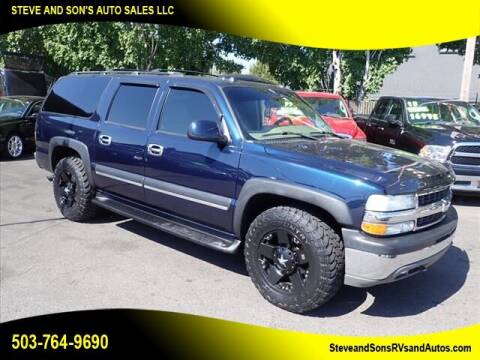 2004 Chevrolet Suburban for sale at Steve & Sons Auto Sales in Happy Valley OR