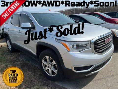 2018 GMC Acadia for sale at TREGEMBO MOTORS in Bentleyville PA