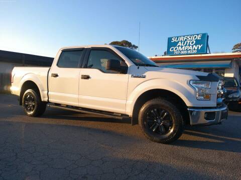 2015 Ford F-150 for sale at Surfside Auto Company in Norfolk VA