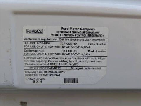 2017 Ford E-Series E-450 SD