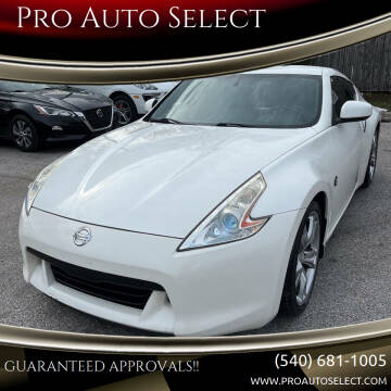 2011 Nissan 370Z for sale at Pro Auto Select in Fredericksburg VA
