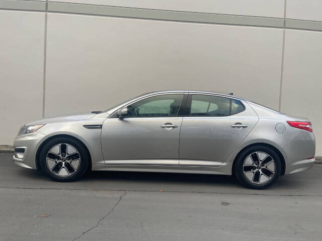 2012 Kia Optima Hybrid for sale at los primos motors in San Jose, CA