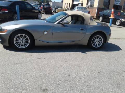 2003 BMW Z4 for sale at Nelsons Auto Specialists in New Bedford MA