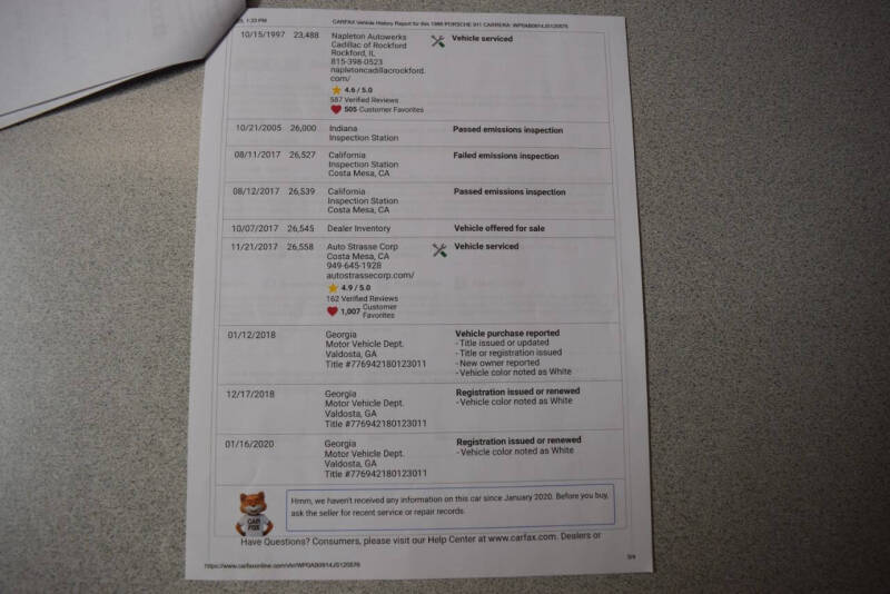 1988 Porsche 911 Carrera