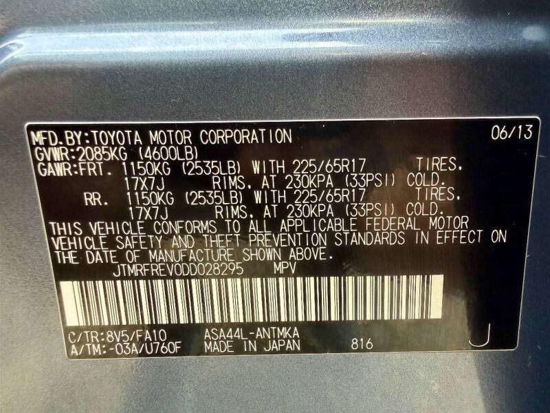 2013 Toyota RAV4 XLE