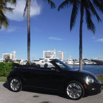 2013 Volkswagen Beetle Convertible for sale at Choice Auto in Fort Lauderdale FL