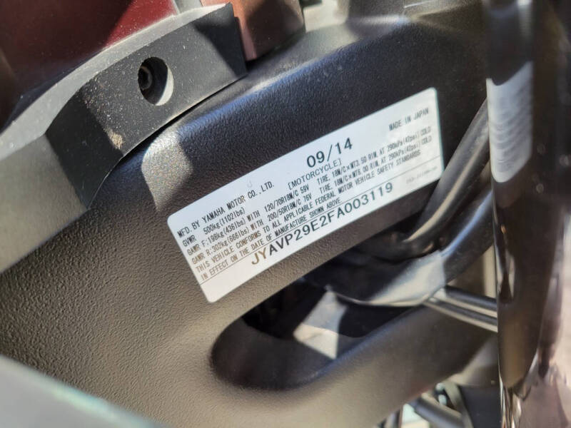 2015 Yamaha VMAX