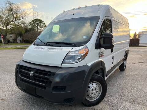 2018 RAM ProMaster Cargo for sale at M.I.A Motor Sport in Houston TX