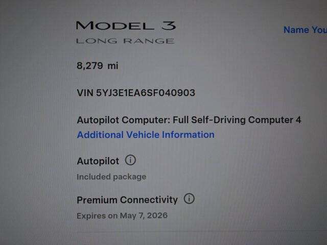 2025 Tesla Model 3 Long Range