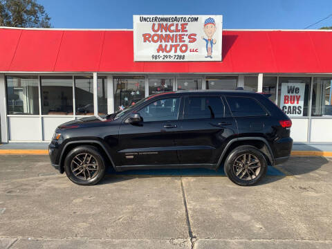 2016 Jeep Grand Cherokee for sale at Uncle Ronnie's Auto LLC in Houma LA