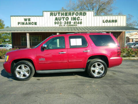 2014 Chevrolet Tahoe for sale at RUTHERFORD AUTO SALES in Fairfield TX