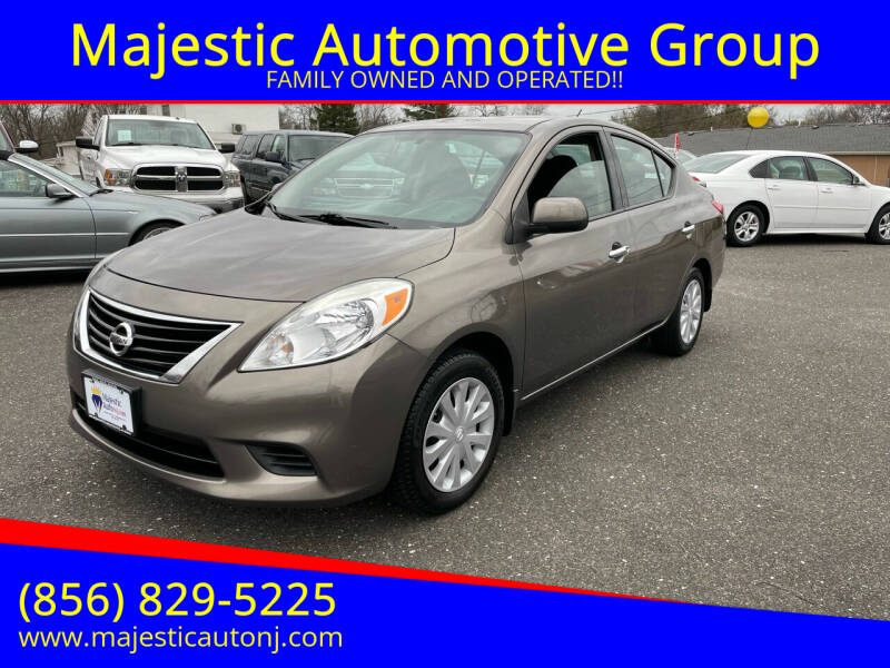 2014 Nissan Versa for sale at Majestic Automotive Group in Cinnaminson NJ