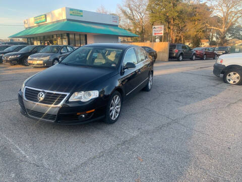 2010 Volkswagen Passat for sale at AutoPro Virginia LLC in Virginia Beach VA