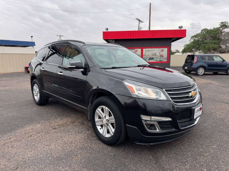 Used 2013 Chevrolet Traverse 2LT with VIN 1GNKRJKD4DJ198786 for sale in Lubbock, TX