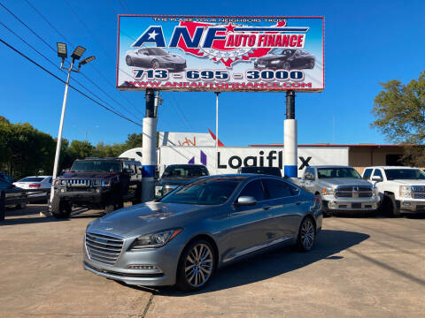 2015 Hyundai Genesis for sale at ANF AUTO FINANCE in Houston TX