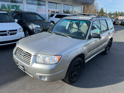 2007 Subaru Forester for sale at APX Auto Brokers in Edmonds WA