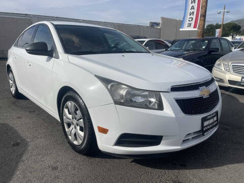 2012 Chevrolet Cruze for sale at CARFLUENT, INC. in Sunland CA