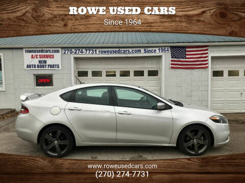 2013 Dodge Dart for sale at Rowe Used Cars in Beaver Dam KY