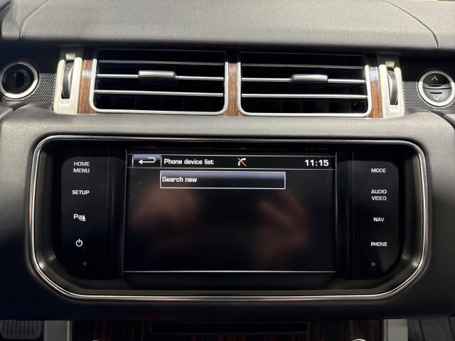 2015 Land Rover Range Rover HSE