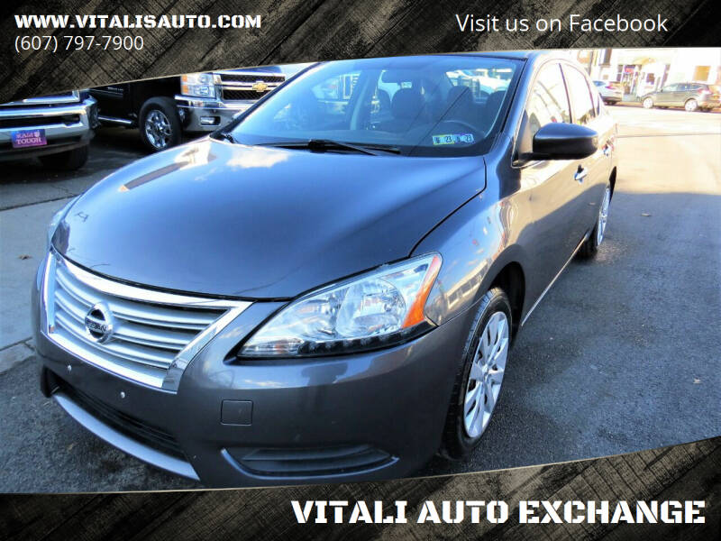 2015 Nissan Sentra for sale at VITALI AUTO EXCHANGE in Johnson City NY