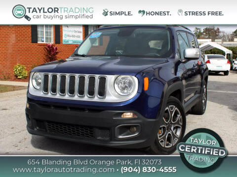 2016 Jeep Renegade for sale at Taylor Trading in Orange Park FL