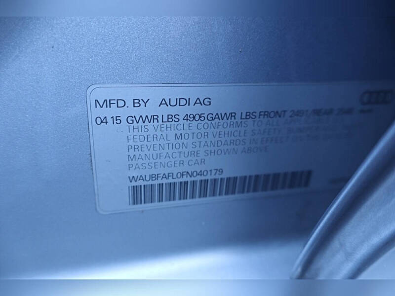 2015 Audi A4 2.0T quattro Premium