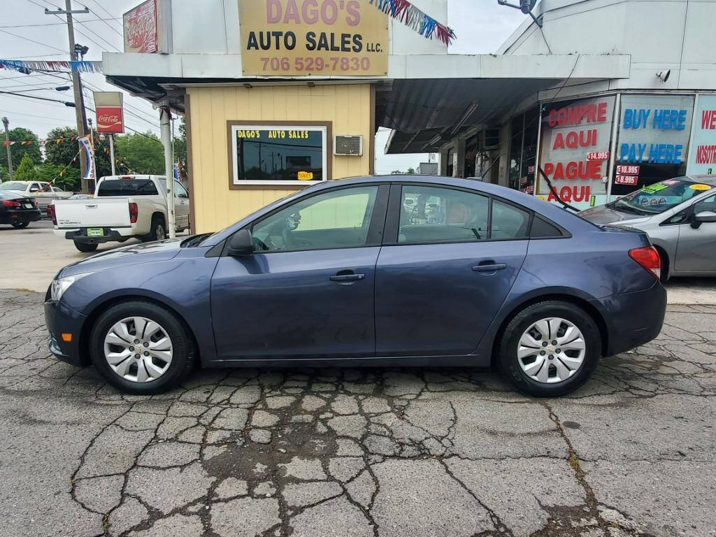 2014 Chevrolet Cruze for sale at DAGO'S AUTO SALES LLC in Dalton, GA