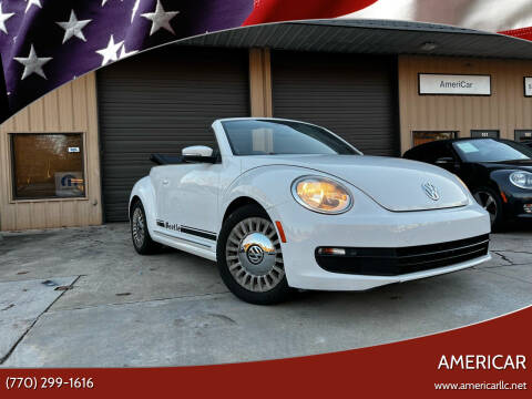 2013 Volkswagen Beetle Convertible for sale at Americar in Duluth GA