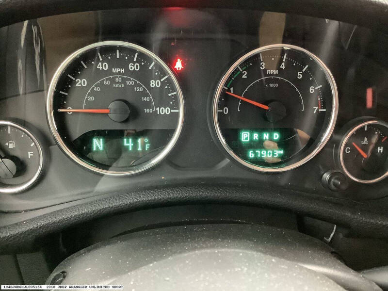 2018 Jeep Wrangler JK Unlimited Sport S