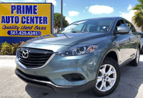 2013 Mazda CX-9 for sale at PRIME AUTO CENTER in Palm Springs FL