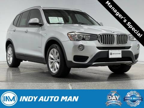 2017 BMW X3 for sale at INDY AUTO MAN in Indianapolis IN
