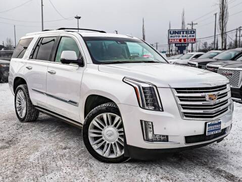 2016 Cadillac Escalade for sale at United Auto Sales in Anchorage AK