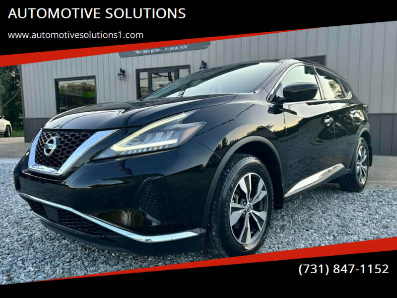 2020 Nissan Murano for sale at AUTOMOTIVE SOLUTIONS in Parsons TN