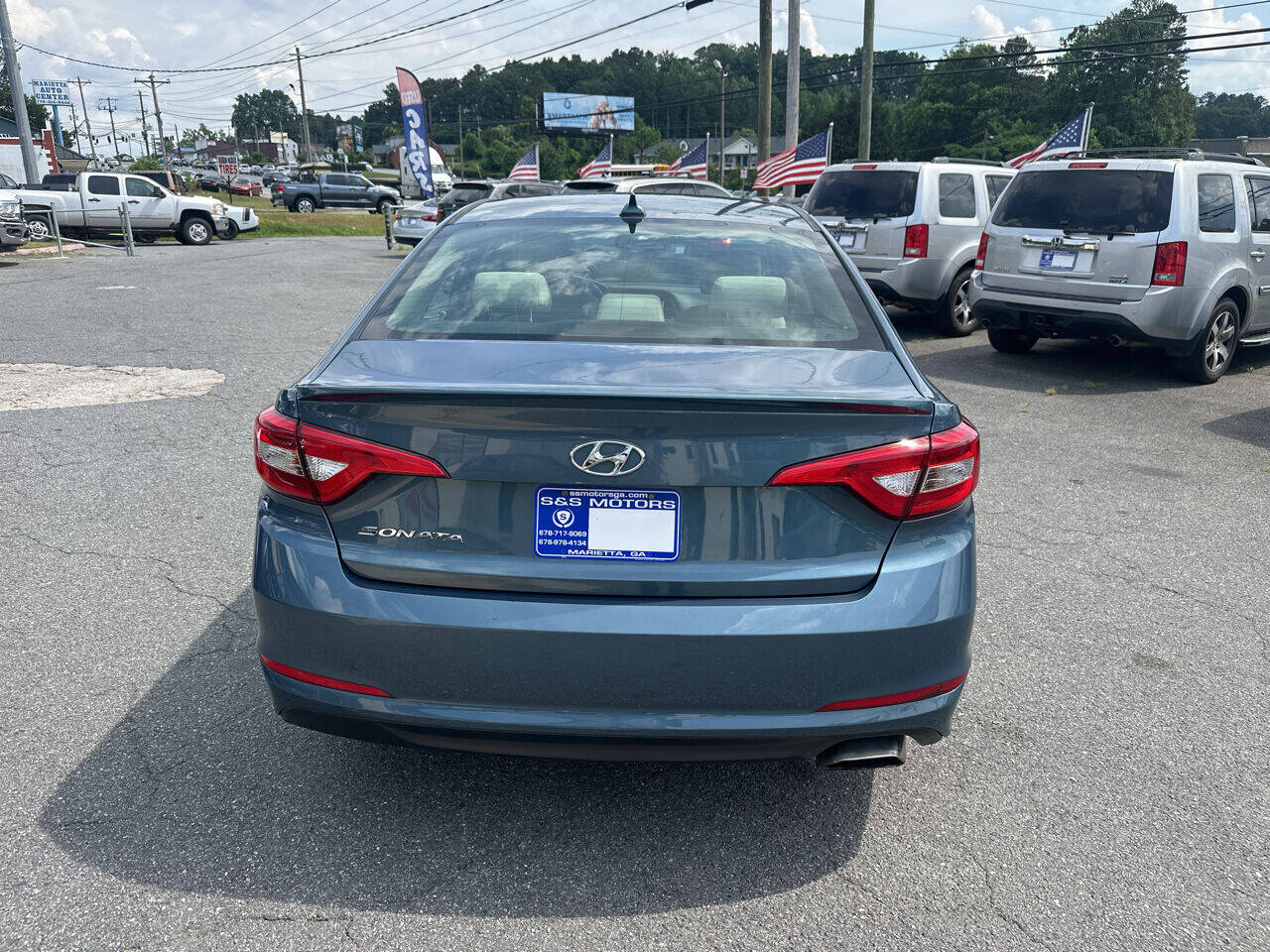 2015 Hyundai SONATA for sale at S & S Motors in Marietta, GA