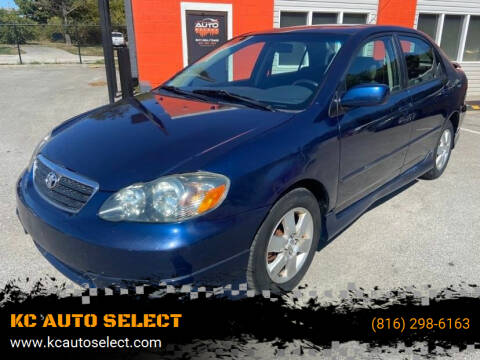 2006 Toyota Corolla for sale at KC AUTO SELECT in Kansas City MO