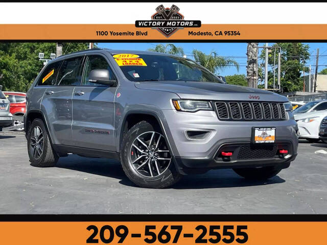 2017 Jeep Grand Cherokee for sale at Victory Motors Inc in Modesto, CA