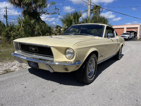 1968 Ford Mustang for sale at American Classics Autotrader LLC in Pompano Beach FL