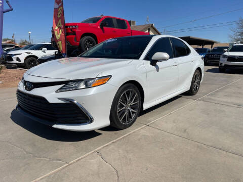 2021 Toyota Camry for sale at A AND A AUTO SALES in Gadsden AZ