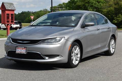 2016 Chrysler 200 for sale at Capitol Motors in Fredericksburg VA