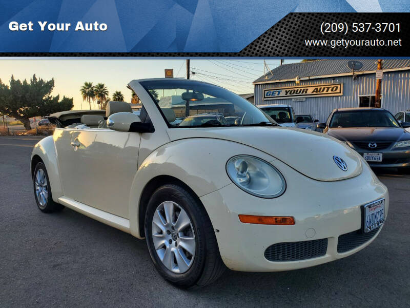 2009 Volkswagen New Beetle Convertible for sale at Get Your Auto in Ceres CA
