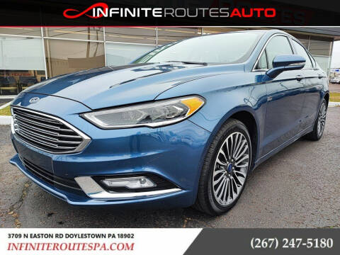 2018 Ford Fusion for sale at Infinite Routes PA in Doylestown PA